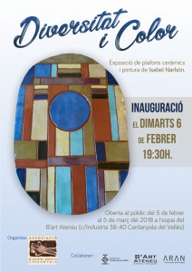 Exposició individual Isabel Narbón @ Ateneu de Cerdanyola del Vallès · Sala B'Art