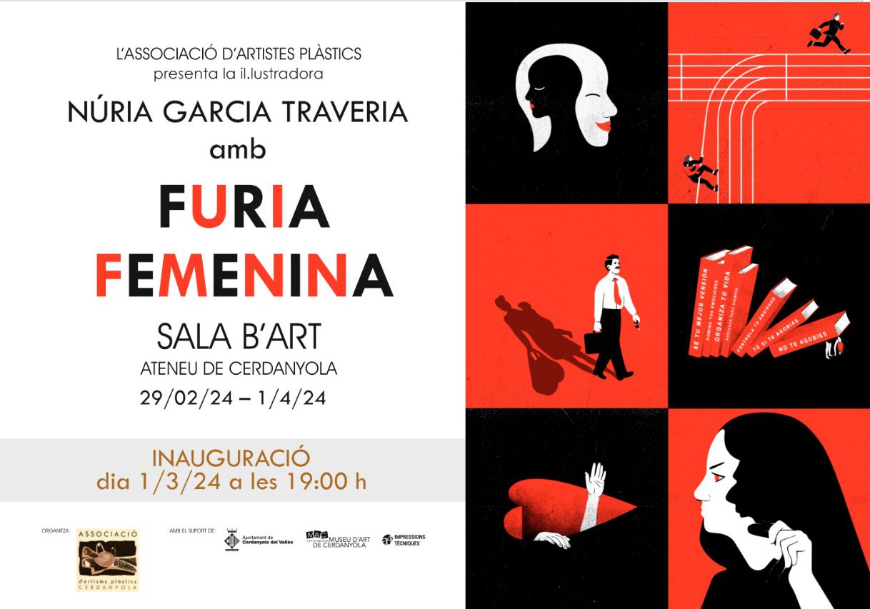 Exposició individual Núria Garcia @ Ateneu de Cerdanyola del Vallès · Sala B'Art